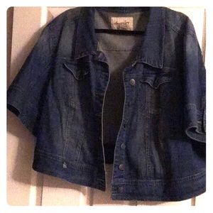 Jean jacket size 3X